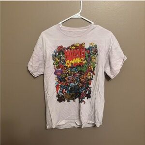 Marvel Comics Men’s Graphic T-Shirt - White